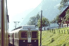 BOB (Berner Oberalnd Bahn), Grindelwald, June 1977